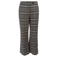 Acne Studios - Pantalon à carreaux en laine grise, taille S