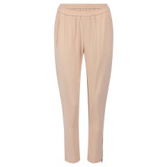 Stella McCartney Pink Tapered Leg Trousers Size XS