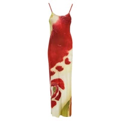 Paloma Wool Tie-Dye Printed Stretch Slip Dress Size M