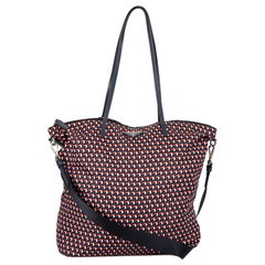 Prada Abstract Pattern Tessuto Stampato Tote Bag