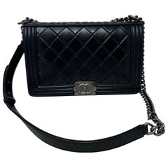 Chanel Paris-Salzburg Schwarze Boy Bag