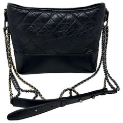 Chanel Black Gabrielle Medium Bag 