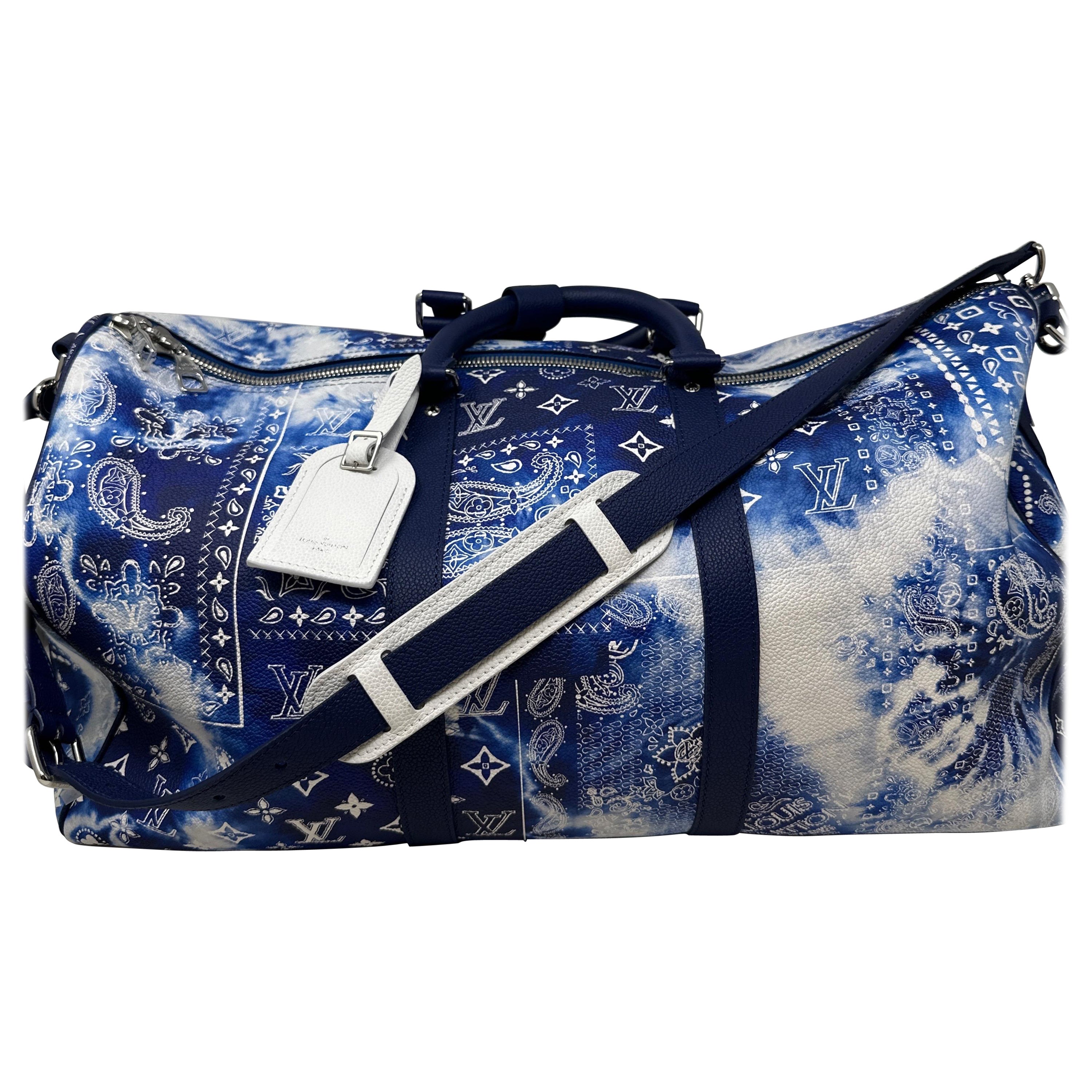 Louis Vuitton Limited Edition Bandana Keepall 50 Bag