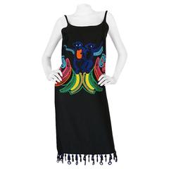 Look 29 S/S 2011 Prada Runway Embroidered Monkey Dress