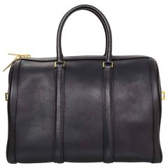A.L.C. Black Leather Bowler Bag