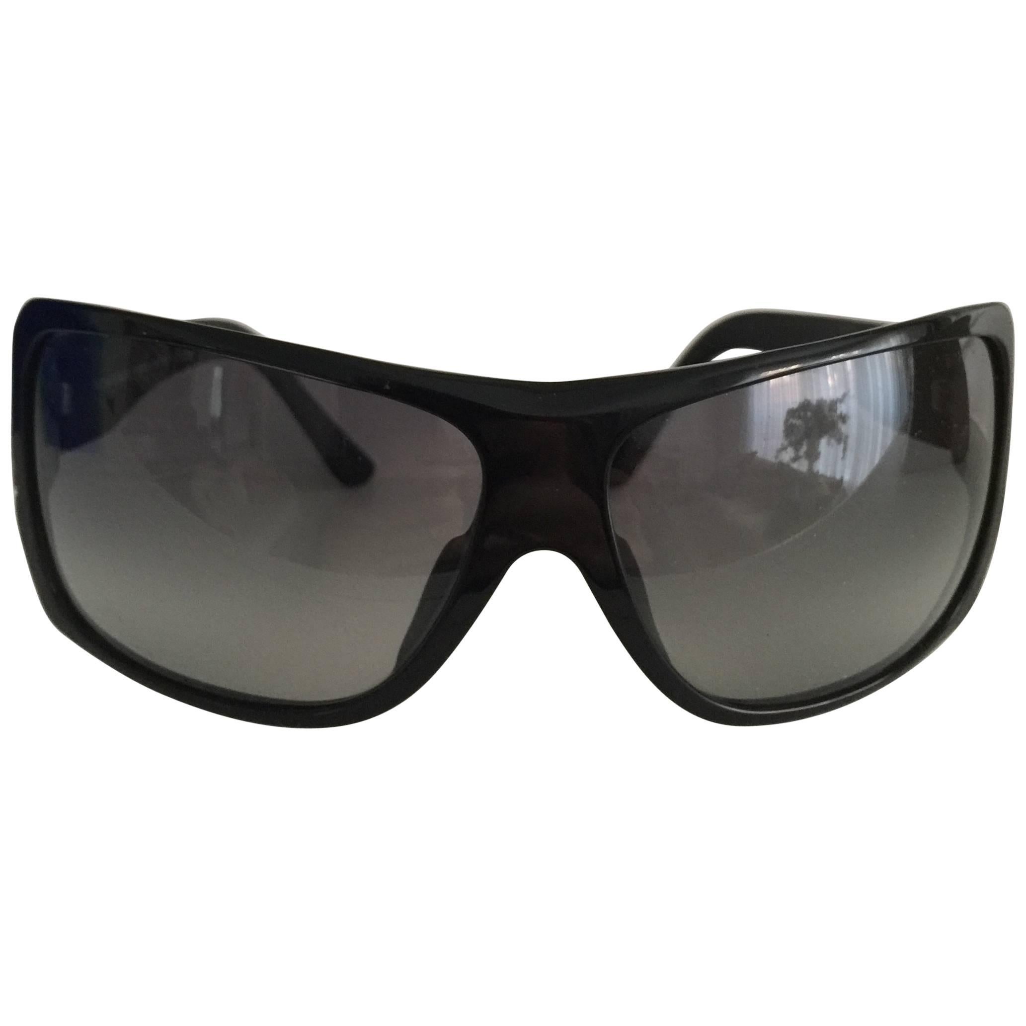 Chanel Crystal CC Sunglasses  5081-B Black
