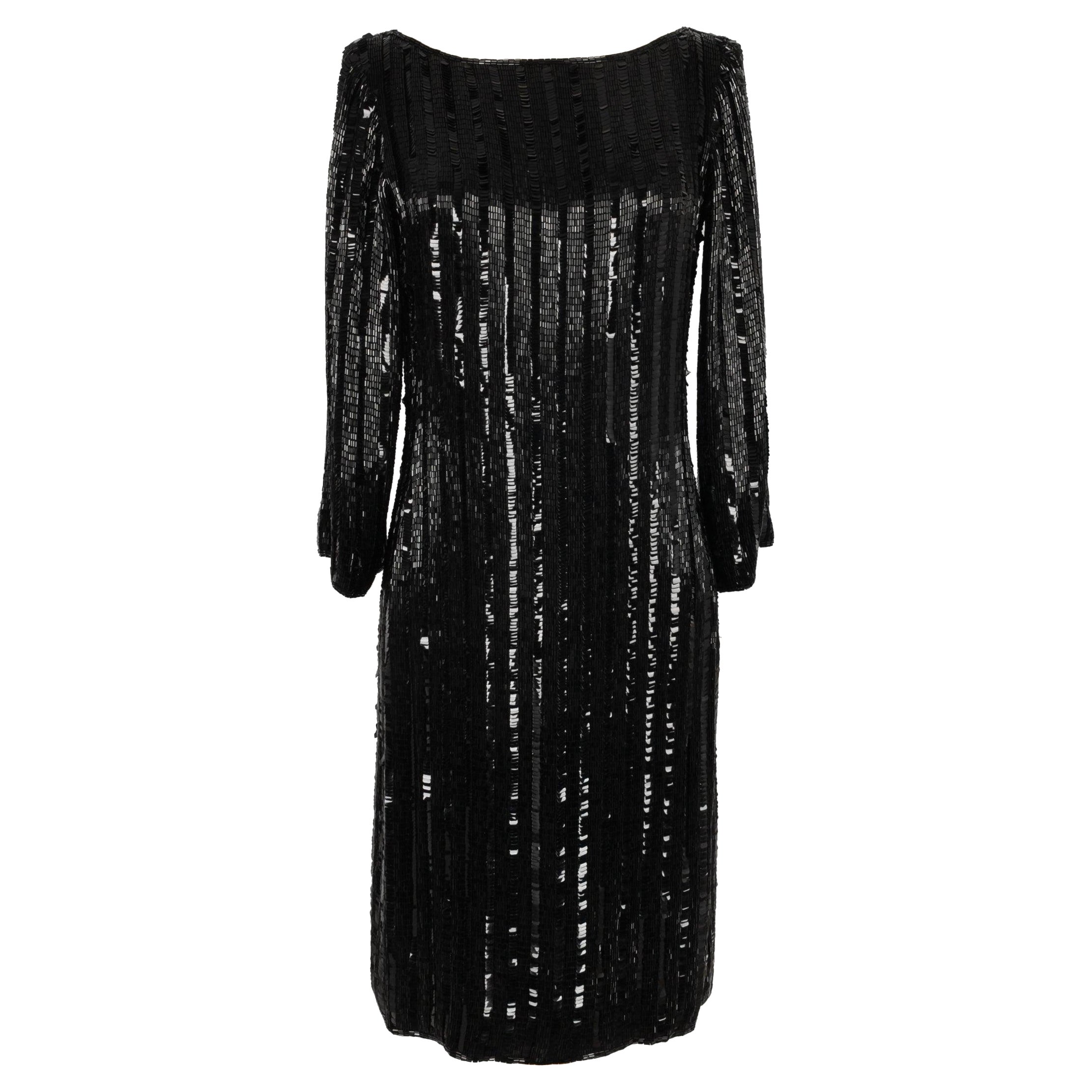 Yves Saint Laurent Silk Mid-Length Dress, 1998 For Sale