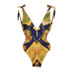 Hermès Silk Body Swimsuit