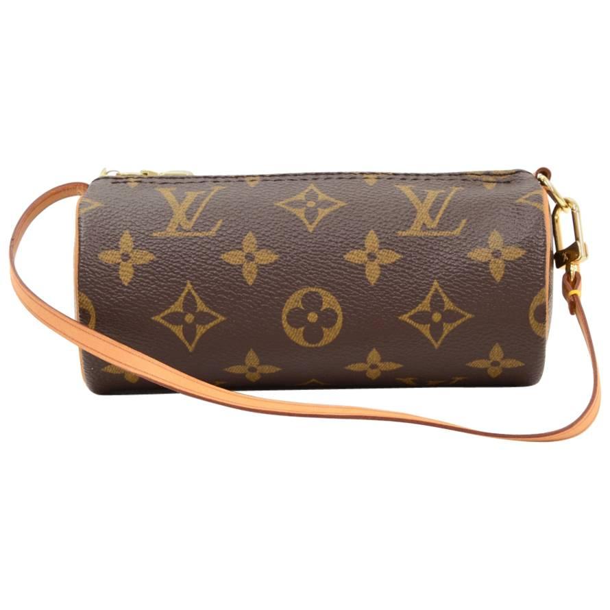 Louis Vuitton Pochette Papillon Monogram Canvas Pouch