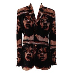 Jean Paul Gaultier Patterned Velvet Jacket