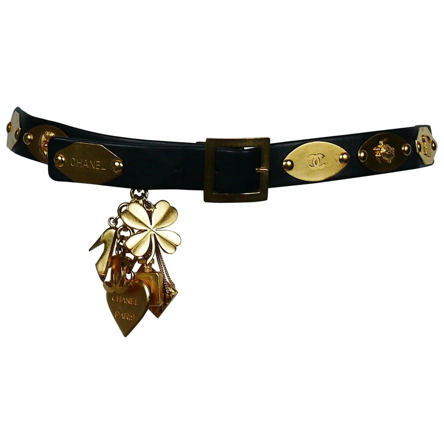 Chanel Vintage 1995 Iconic Belt with Charms
