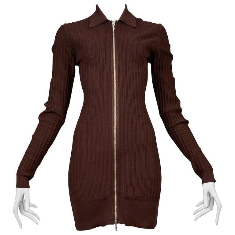 Alaia 2 Way Zipper Dress at 1stdibs