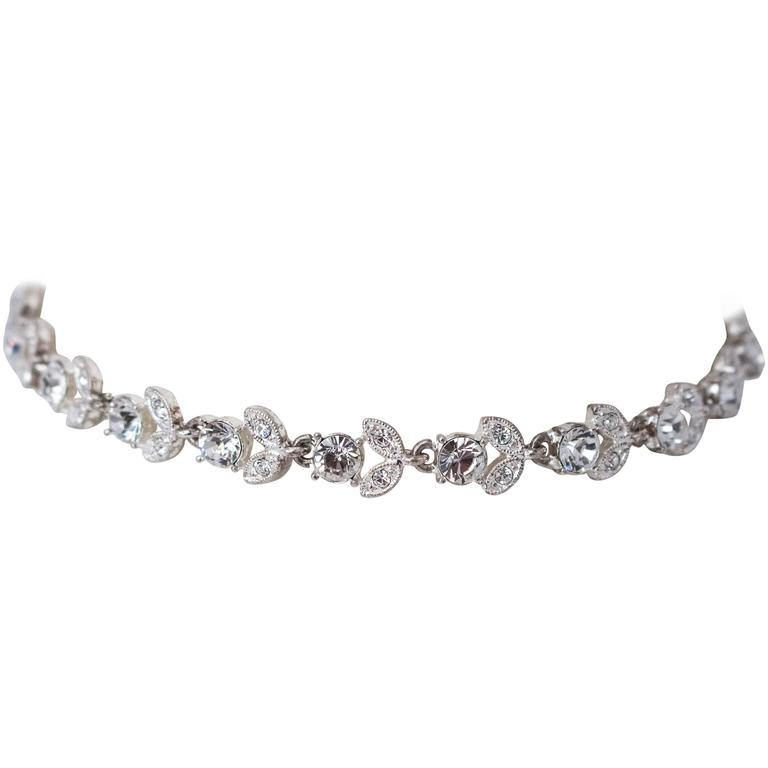 Silver bracelet by Napier and JBK drop pendant necklace