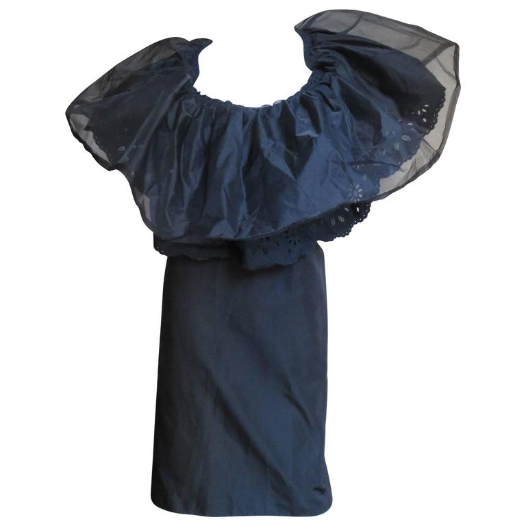 comme des garcons white dress
