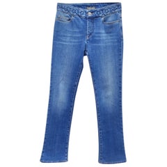 Chanel CC Light Wash Denim Jeans