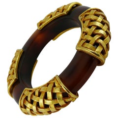 Dominique Aurientis Vintage Massive Resin Bangle