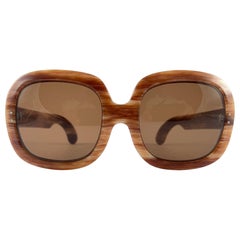 New Rare Vintage Philippe Chevallier Oversized 1960's Sunglasses