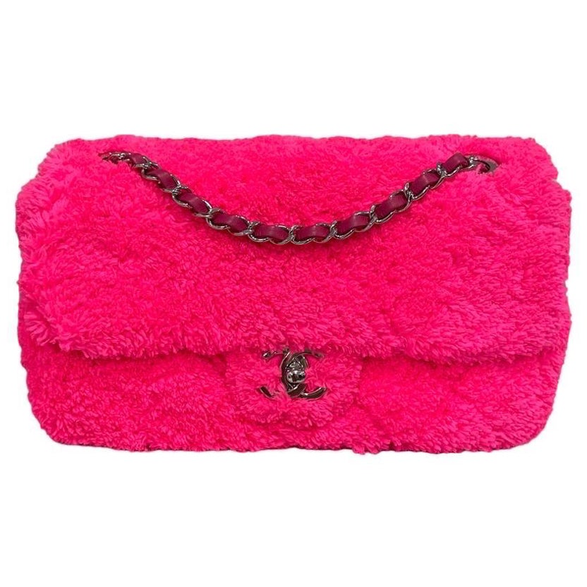 Borsa A Tracolla Chanel Timeless 2.55 Puffer Fucsia L.E. 2019