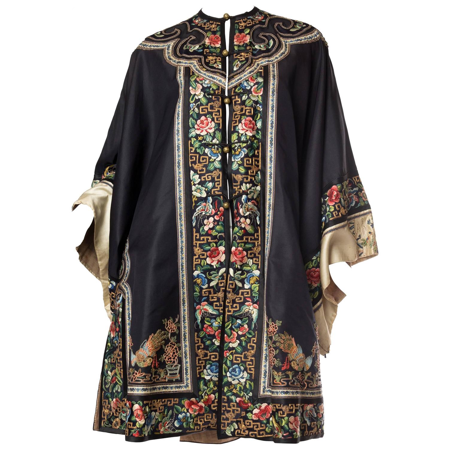 Antique Chinese Embroidered Jacket For Sale At 1stdibs