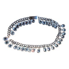 Christian Dior 2004 by John Galliano crystal Chocker + co ords Belt