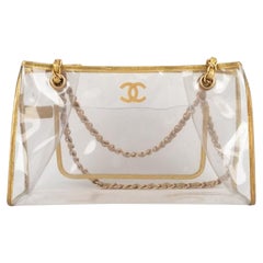 Chanel Hand Bag in Transparent PV Fabric, 2006/2008