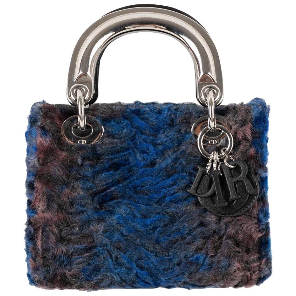 Yves Saint Laurent Handbag with Bakelite Handle For Sale at 1stDibs