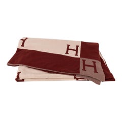 Hermès Cashmere and Wool Plaid / Blanket
