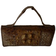 Vintage 1930s Alligator Handbag