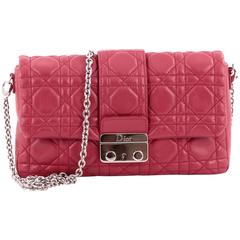 Christian Dior New Lock Pouch Cannage Quilt Lambskin Mini  