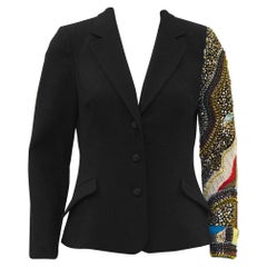 Early 2000 Christian Lacroix Jeweled Wool Blazer