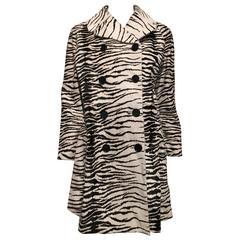 Alaia Ponyhair Coat