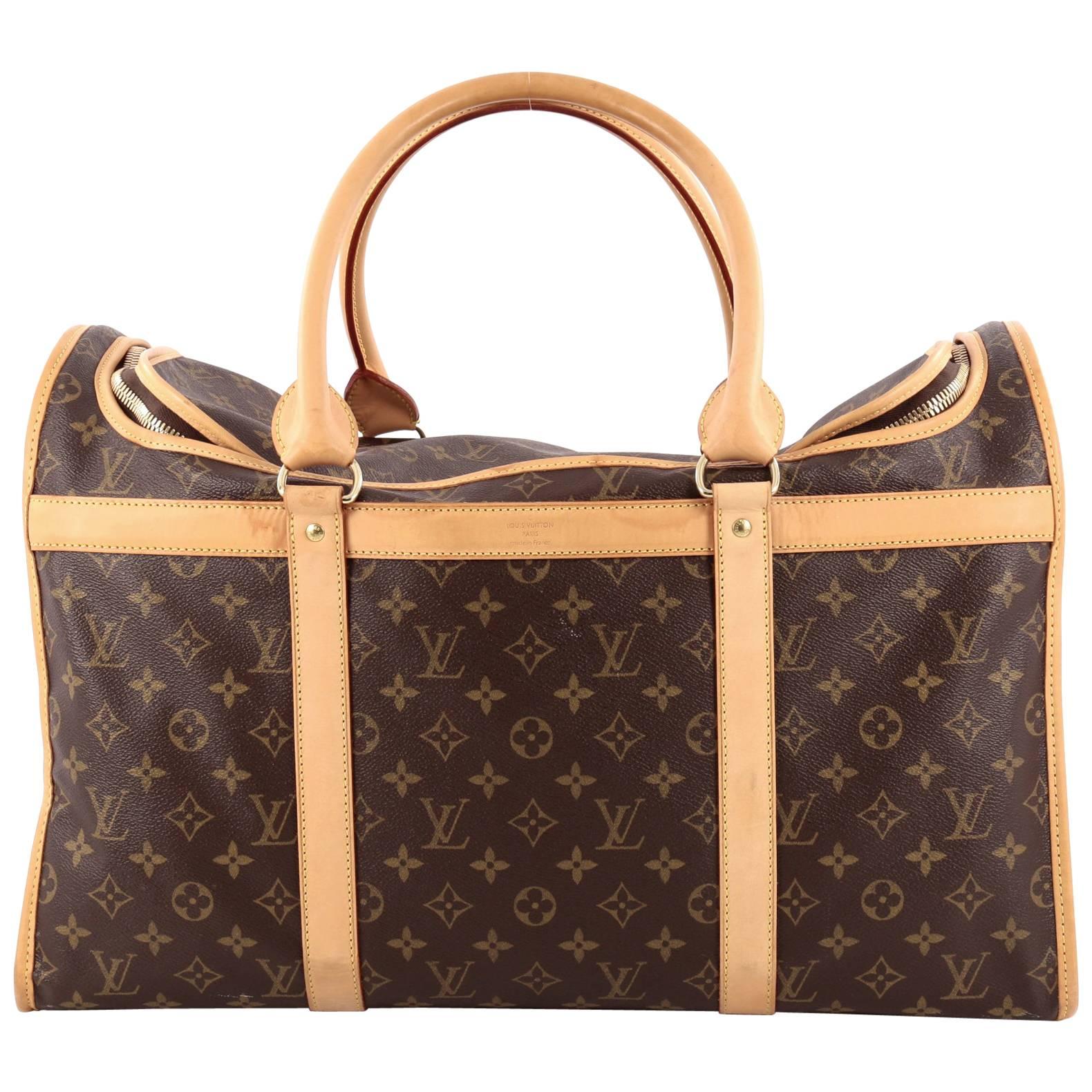 Louis Vuitton Dog Carrier Monogram Canvas 50