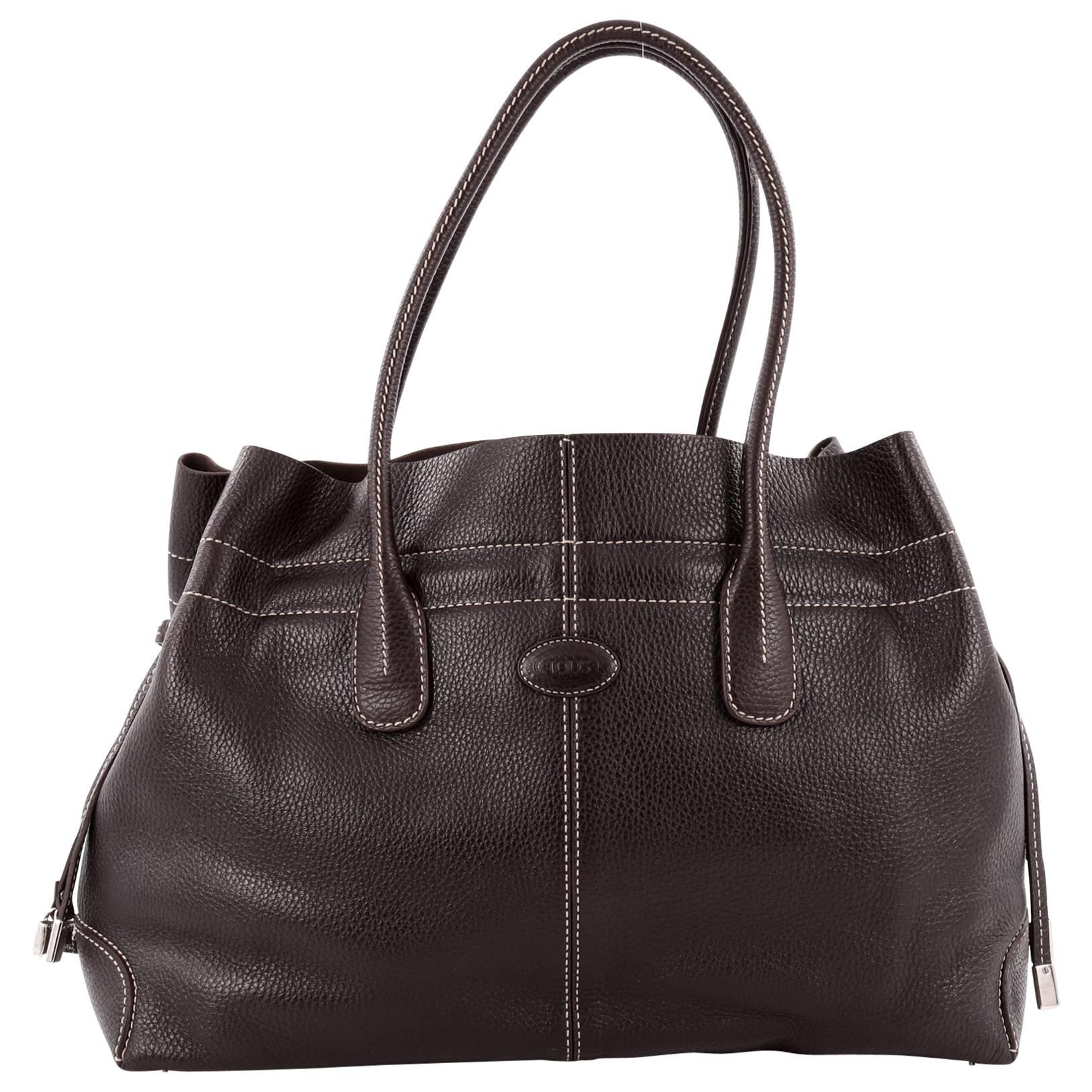 Tod's Classic D-Bag Tote Leather Medium