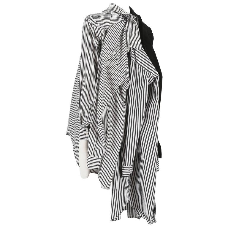 comme des garcons oversized shirt