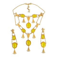 Christian Dior Halskette/ägyptisches Schmuck, 2004