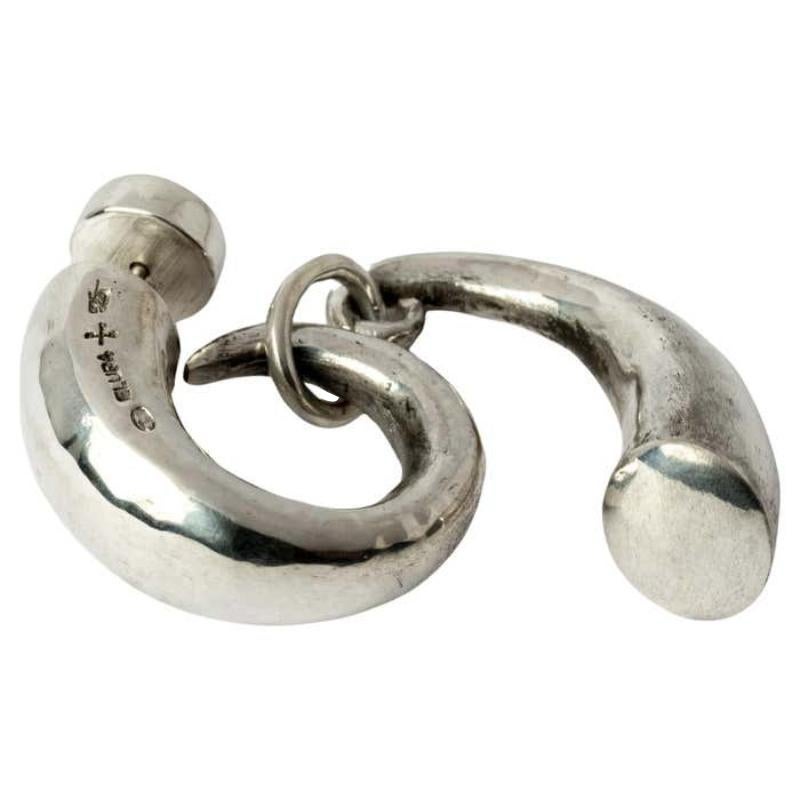Horn Pendant Earring (PA) For Sale