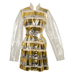 Castelbajac Raincoat in Transparent PVC, 1979 