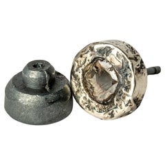Stud Earring (Fuse, 0.2 CT, Diamond Slab, KA10KW+DIA)