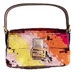 FENDI Medium Sequin Re-Edition 1997 Baguette Shoulder Bag