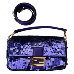 Fendi 2021 Re-Edition Sex and the City Sequin Baguette