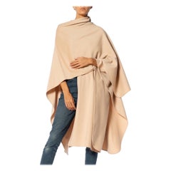 2000S GENNY Beige Cashmere Shawl