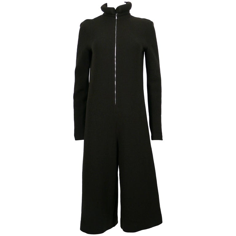 Jean Paul Gaultier Vintage 1990s Very Rare Brown Overall For Sale 