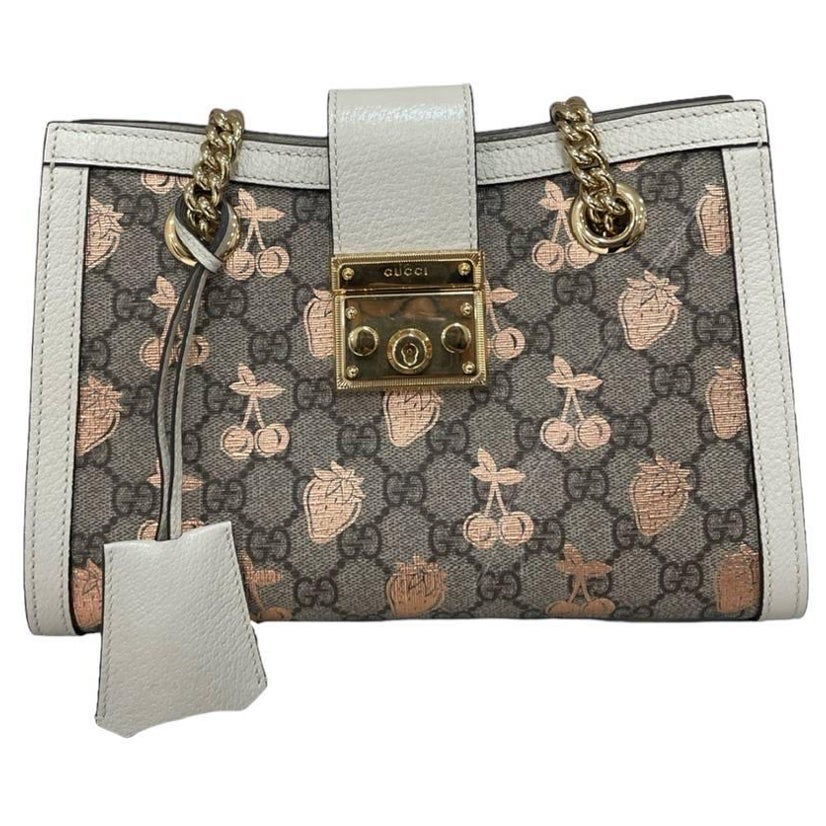 Gucci Padlock GG Supreme Borsa A Spalla
