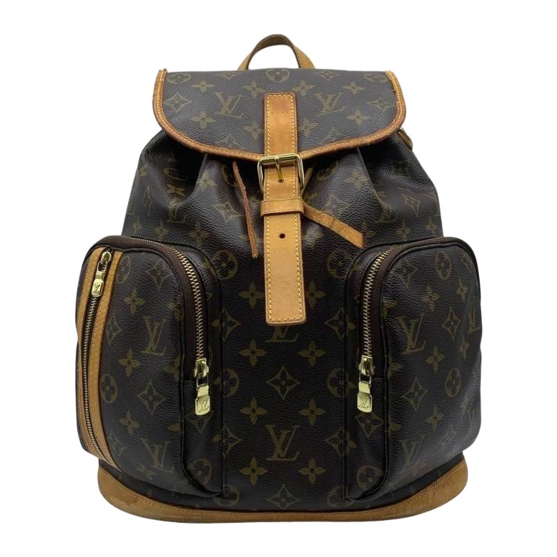 Louis Vuitton Zaino Palm Spring Monogram Marrone E Nero 