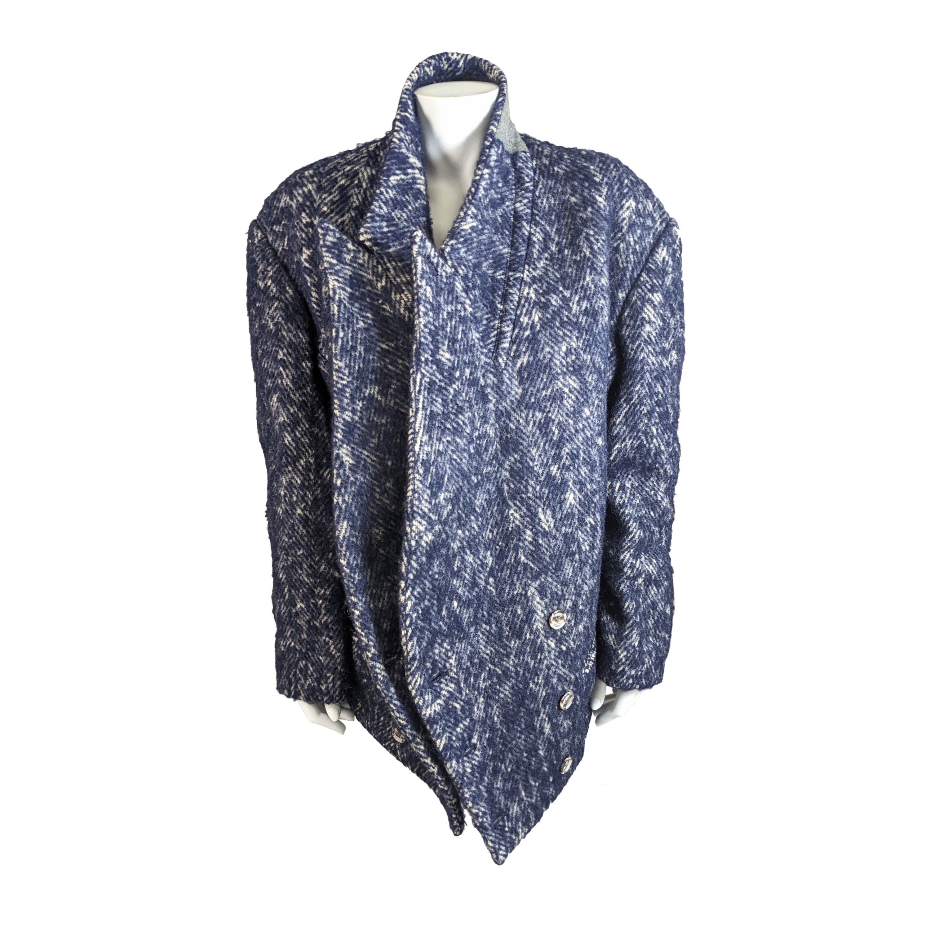 Yohji Yamamoto Rare Early Tweed Jacket  For Sale