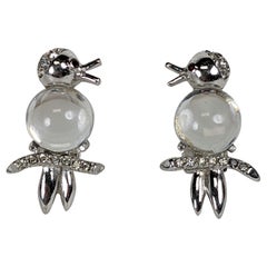 Boucles d'oreilles oiseaux en gelée de Kramer