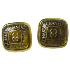 Chanel 1999 "CC" Earrings 