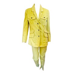 John Galliano Honcho Woman 1991 S/S Runway London Medium L Dress Ensemble Suit