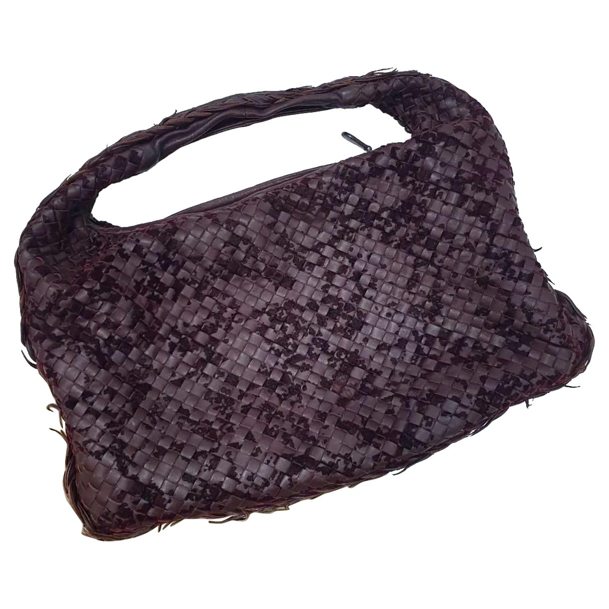 Bottega Veneta Veneta Purple Handbag  For Sale