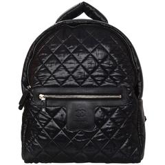 Chanel 2016 Black Nylon Coco Cocoon Backpack Bag